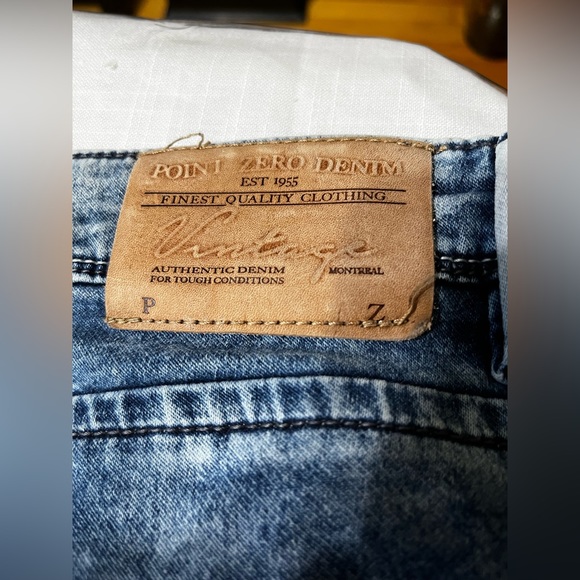 Point Zero Denim Sweat Jeans (Blue) - Picture 4 of 4